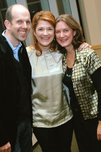 Jeff Blumenkrantz, Victoria Clark and Jane Kelly Williams Photo