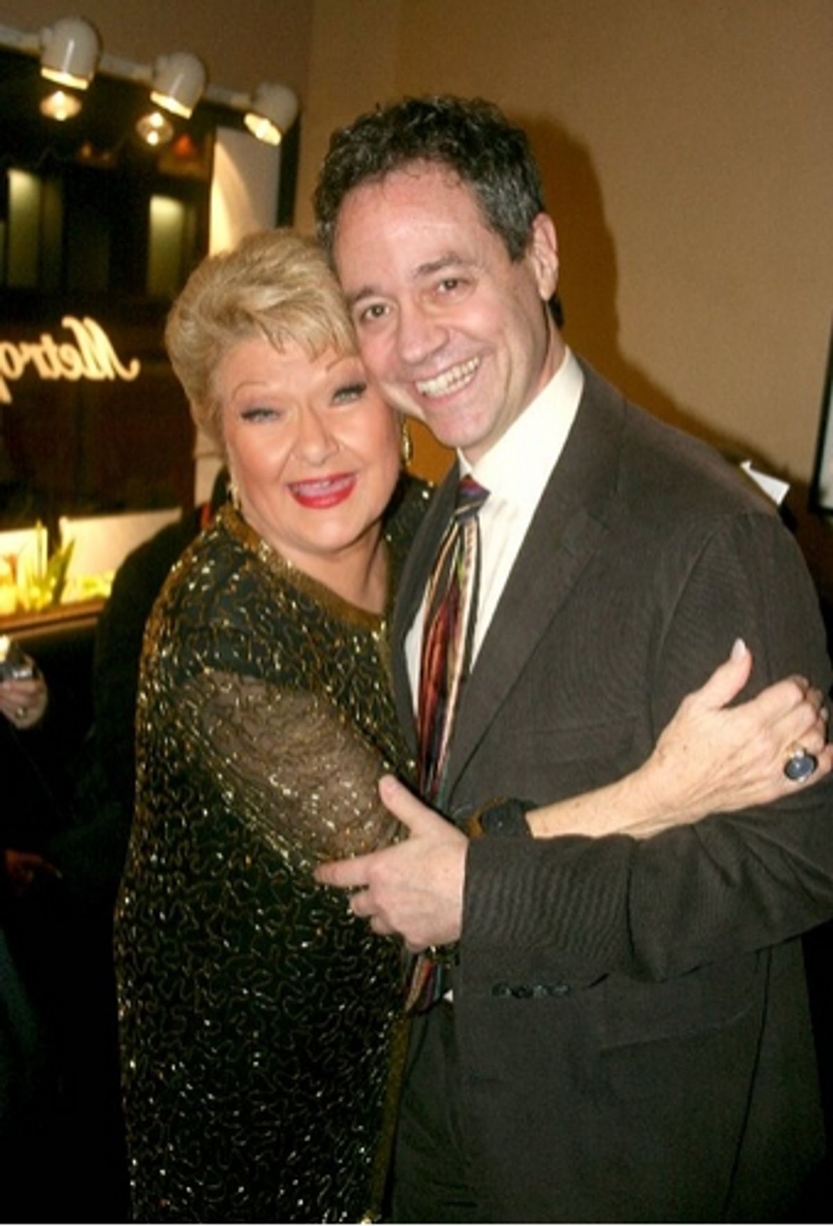 Marilyn Maye and Mark Sendroff at 