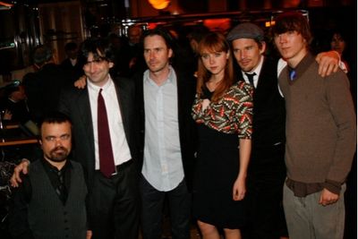 l-r: Peter Dinklage, Jonathan Marc Sherman, Josh Hamilton, Zoe Kazan, Ethan Hawke and Photo