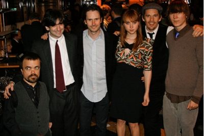 l-r: Peter Dinklage, Jonathan Marc Sherman, Josh Hamilton, Zoe Kazan, Ethan Hawke and Photo