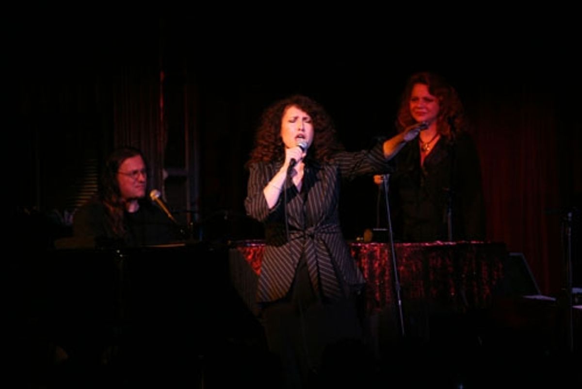 Melissa Manchester with Stephen Oberhoff and Susan Holder at 