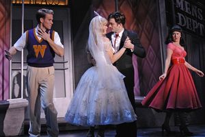 Christopher J. Hanke (Baldwin), Elizabeth Stanley, James Snyder and Alli Mauzey (Leno Photo
