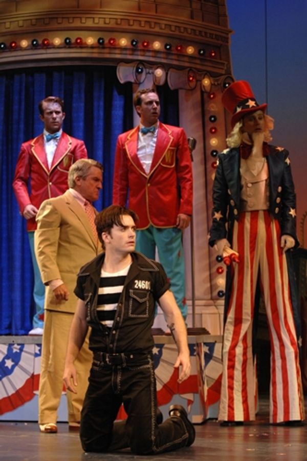 Colin Cunliffe and Peter Matthew Smith (Whiffles), Michael Buchanan (Uncle Sam), Rich Photo