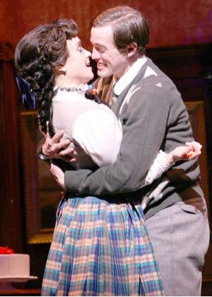 Brynn O'Malley (Esther Smith) and Brian Hissong (John Truitt) @ BroadwayWorld Brynn O'Malley (Esther Smith) and Brian Hissong (John Truitt) Photo