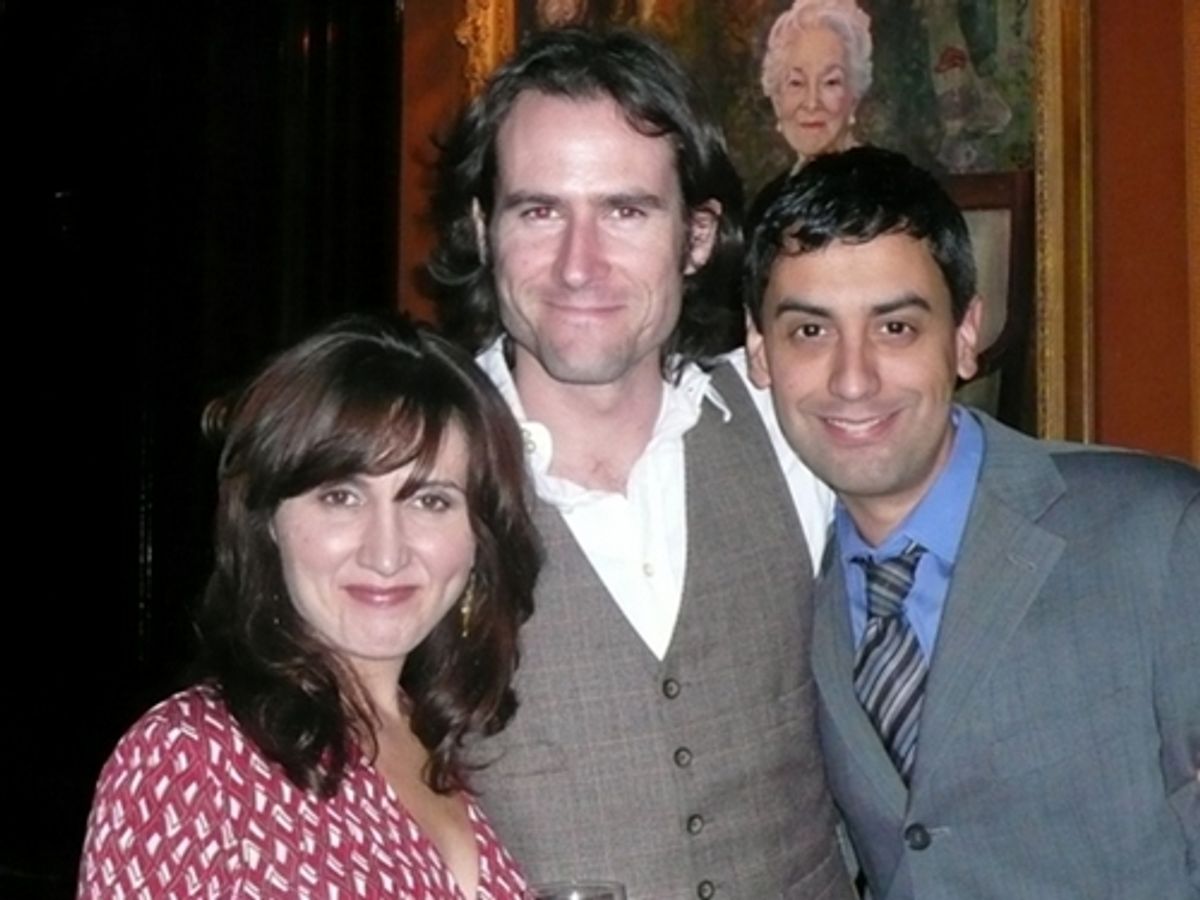 Andrea Caban, Sean Tarrant (The Naked Eye Planets) and Michael Caban at 