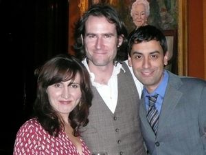 Andrea Caban, Sean Tarrant (The Naked Eye Planets) and Michael Caban Photo