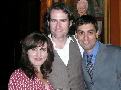 Andrea Caban, Sean Tarrant (The Naked Eye Planets) and Michael Caban Photo
