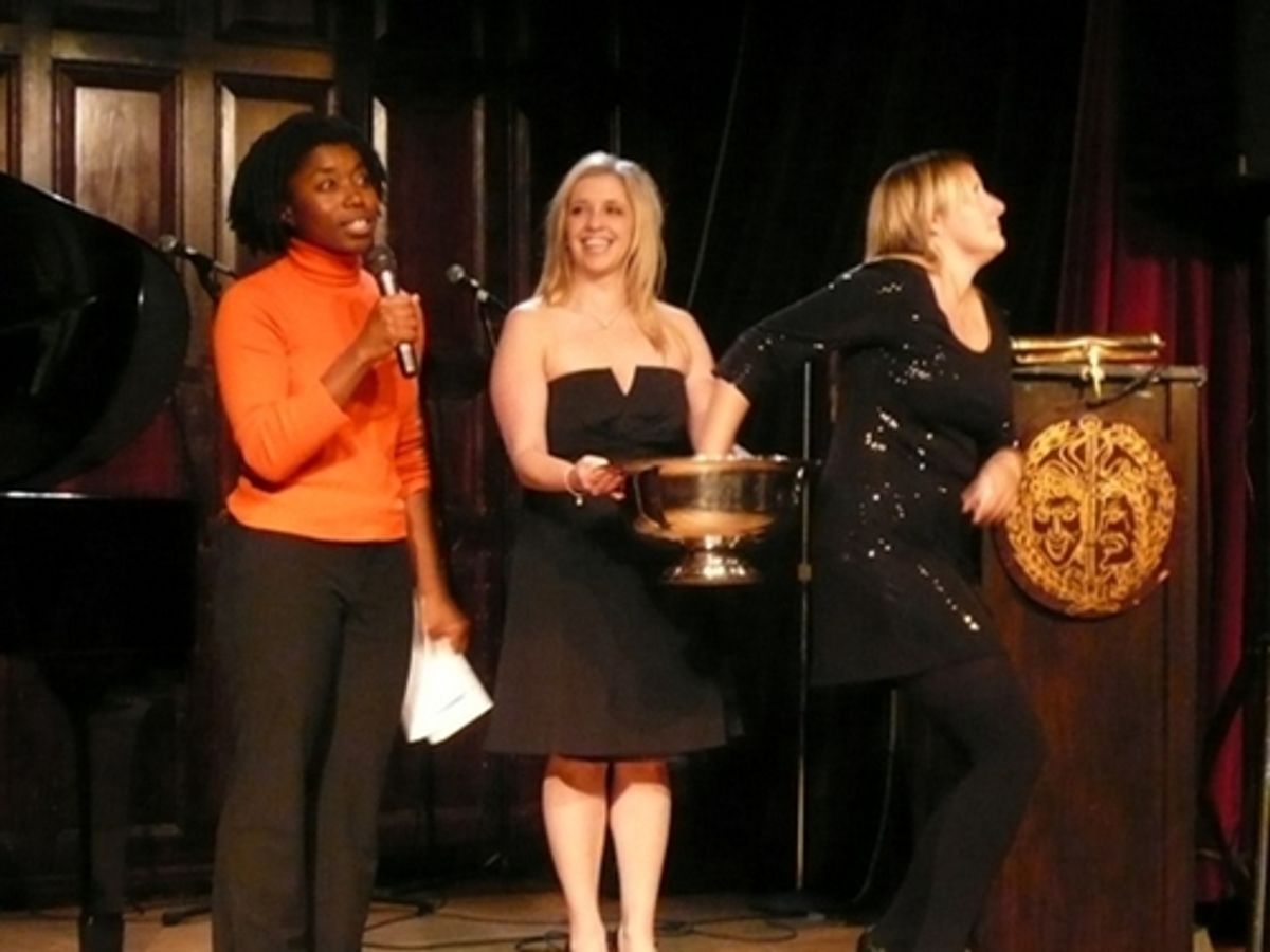 Emcee Donnetta Lavinia Grays at 