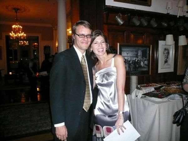 Carl Forsman (Advisory Board Member/Artistic Director of Keen Company) and Jeanne LaS Photo