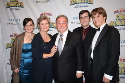 Fred Applegate with his family Photo