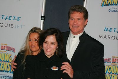Parker Posey and David Hasselhoff with Michelle Lilley Photo