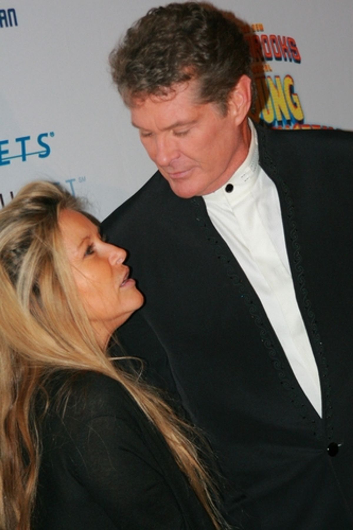David Hasselhoff and Michelle Lilley at 