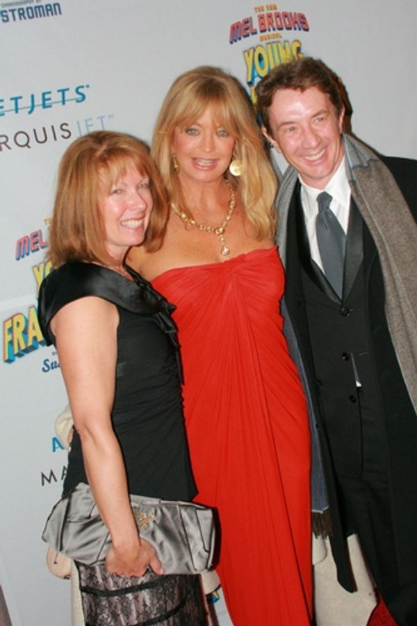 Nancy Dolman, Goldie Hawn and Martin Short Photo