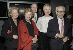 Sylvia Steiner, Anne Jackson, Judith Kallman and Eli Wallach Photo