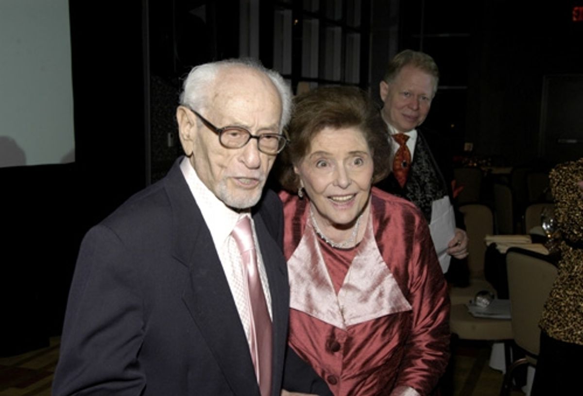 Eli Wallach and Patricia Neal at Hooray for Hollywood Gala
