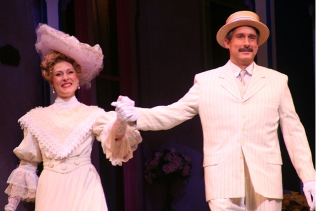 Donna English and Gregg Edelman at 