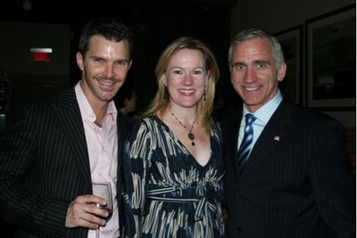 Denis Jones, Kathleen Marshall and Mark S. Hoebee Photo