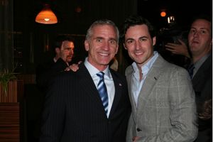 Mark S. Hoebee (Director) and Max von Essen @ BroadwayWorld Mark S. Hoebee (Director) and Max von Essen Photo