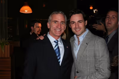 Mark S. Hoebee (Director) and Max von Essen Photo