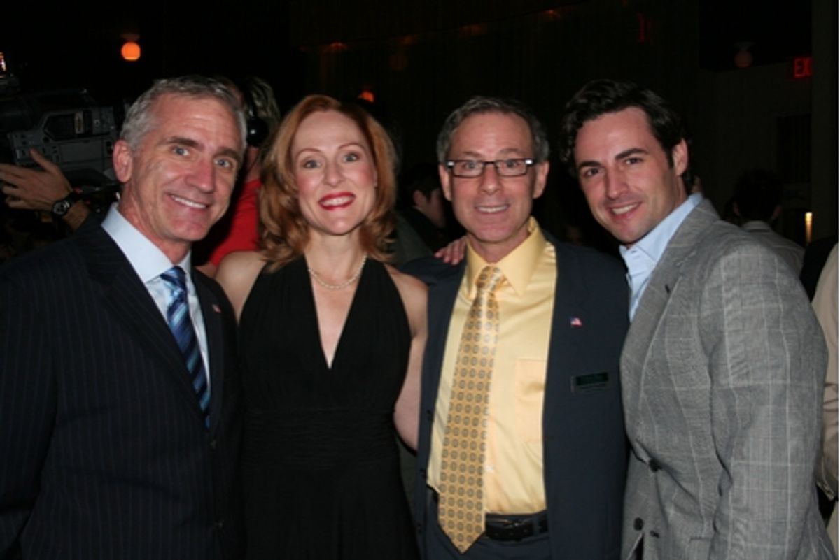 Mark S. Hoebee, Donna English (Anna Smith), Patrick Parker and Max von Essen at 