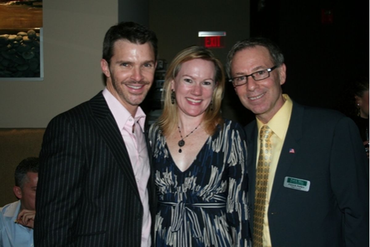 Denis Jones, Kathleen Marshall and Patrick Parker at 