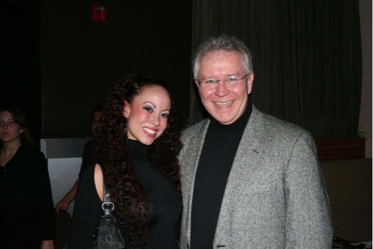 Jessica Bircann (Ensemble) and Ed Romanoff (Clinton Badger) at 