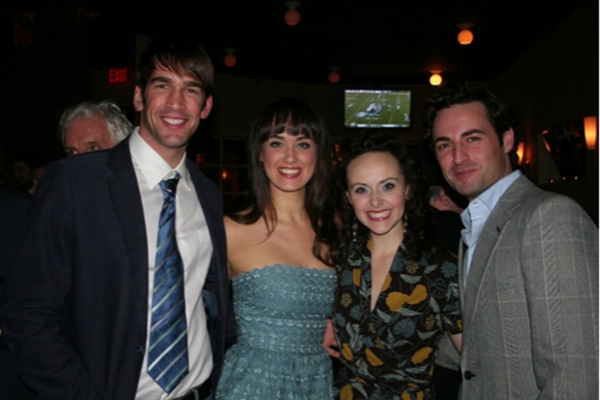 Tommy Berklund, Byrnn O'Malley, Julia Osborne and Max von Essen at 
