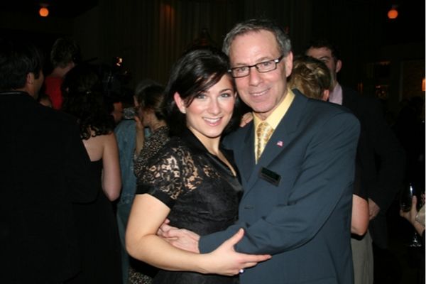 Dana Domenick (Ensemble) and Patrick Parker (Artistic Associate, Papermill Playhouse) Photo