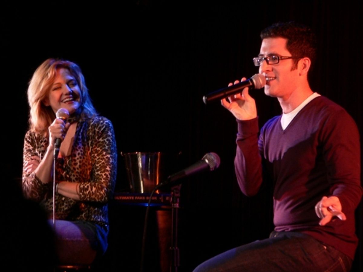 Alison Fraser and Ben Rimalower at 