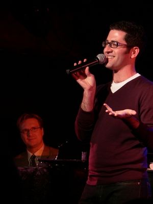 Matt Castle (at piano) and Ben Rimalower Photo