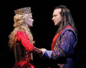 Martha Plimpton and Michael Cerveris Photo