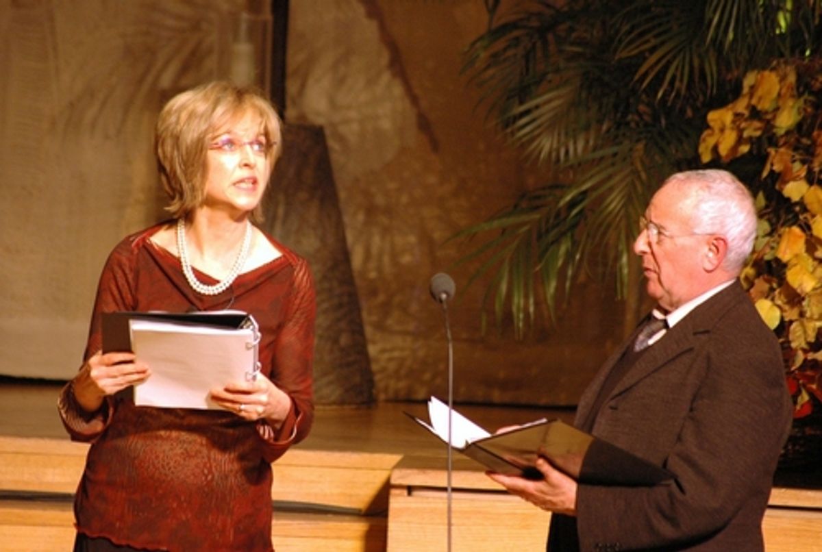 Jill Eikenberry and Michael Tucker at York Theatre Gala Awards Joseph Stein