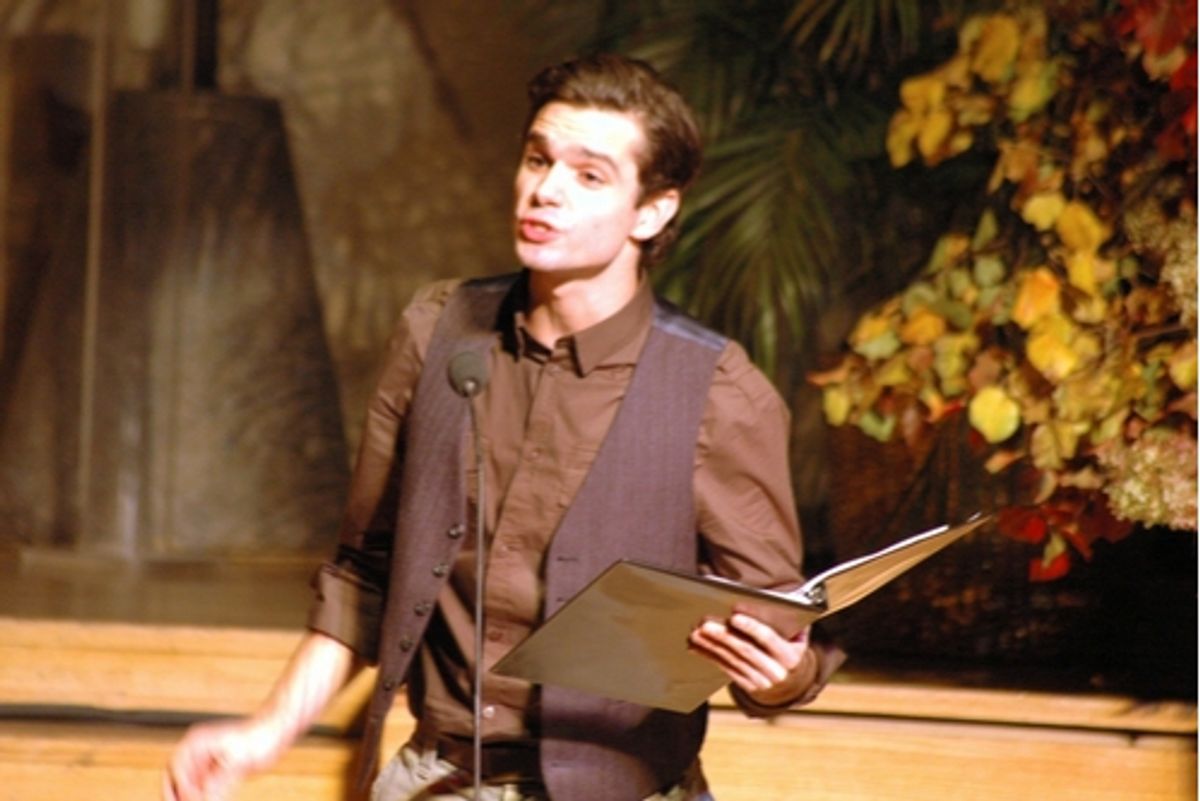 Robb Sapp at York Theatre Gala Awards Joseph Stein