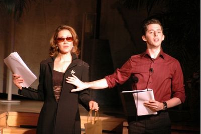 Kaitlin Hopkins and Josh Grisetti Photo