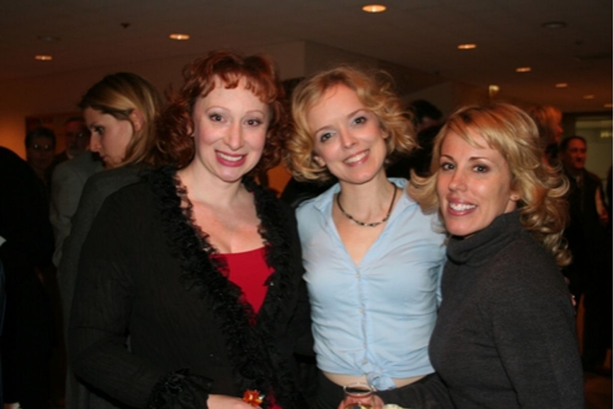 Lorinda Lisitza, Nancy Anderson and Amy Goldberger at 