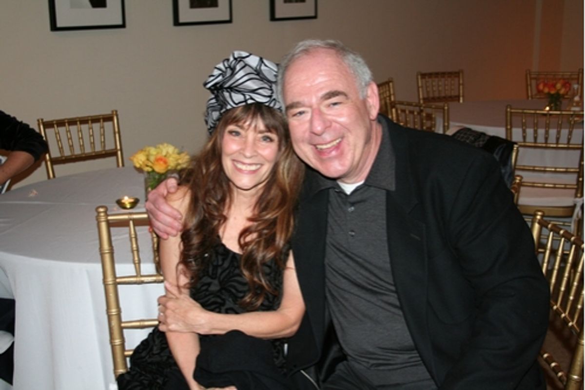 Gay Marshall and Lenny Wolpe at York Theatre Honors Joseph Stein - Reception