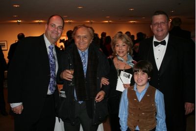 Brad Oscar, Joseph Stein, Elisa Stein, James Morgan and Adam Reigler Photo