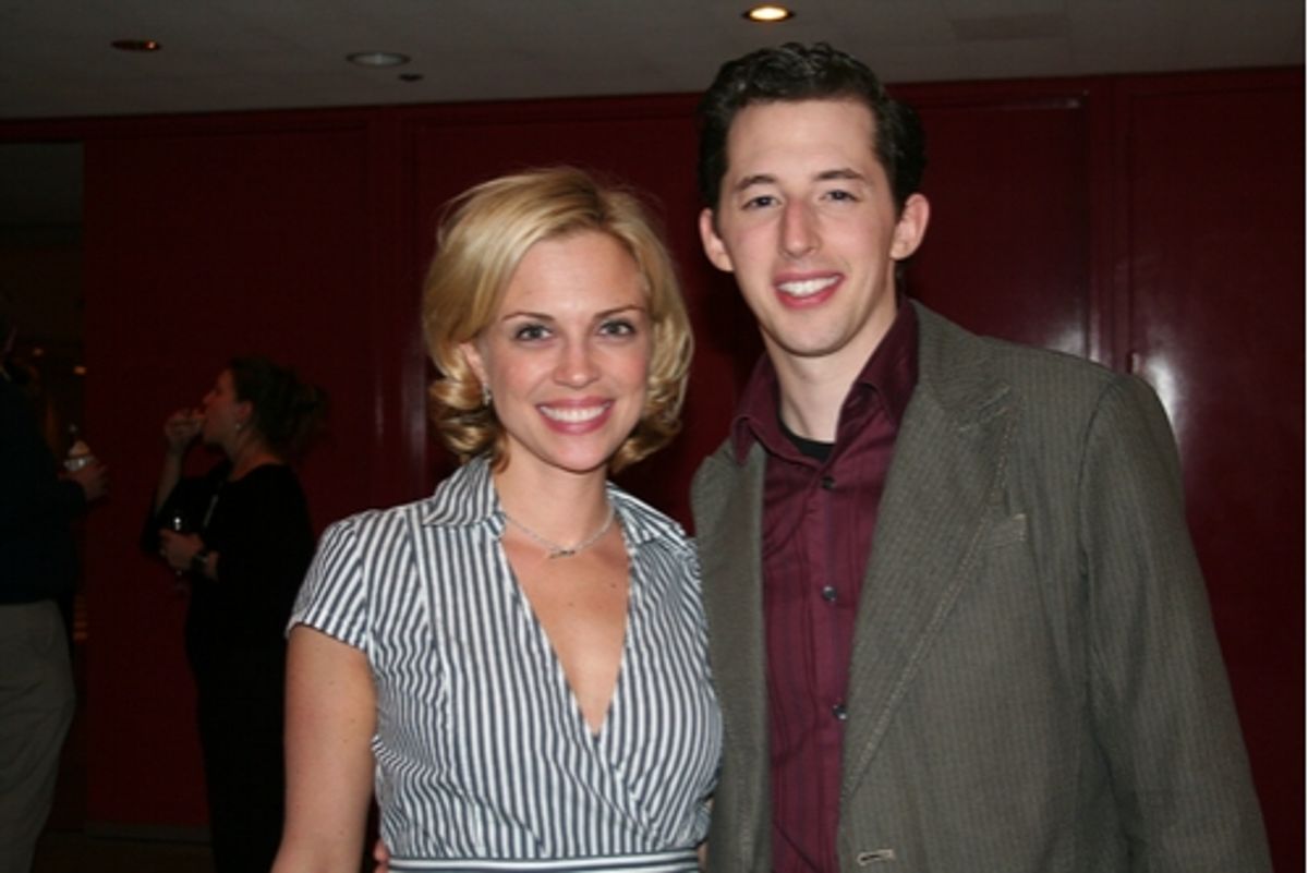 Kelly Sullivan and Josh Grisetti at 