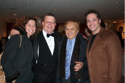 Felicia Needlemen, James Morgan, Joseph Stein and Laurence Holzman Photo