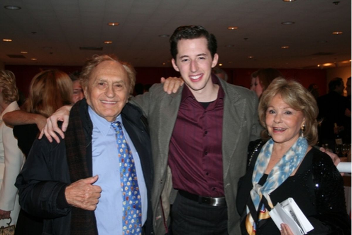 Joseph Stein, Josh Grisetti and Elisa Stein at 