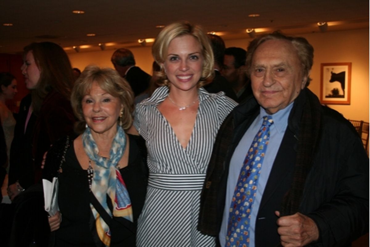 Elisa Stein, Kelly Sullivan and Joseph Stein at 