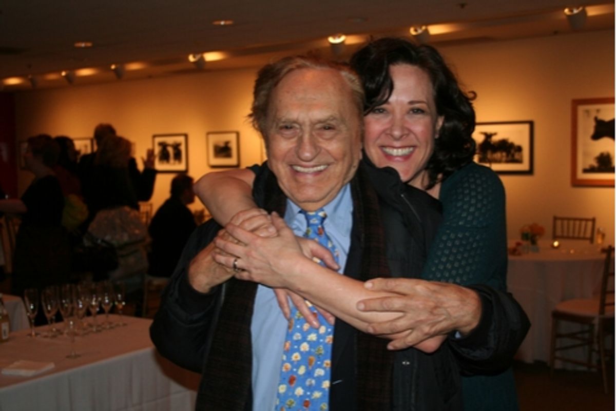 Joseph Stein and Karen Ziemba at York Theatre Honors Joseph Stein - Reception
