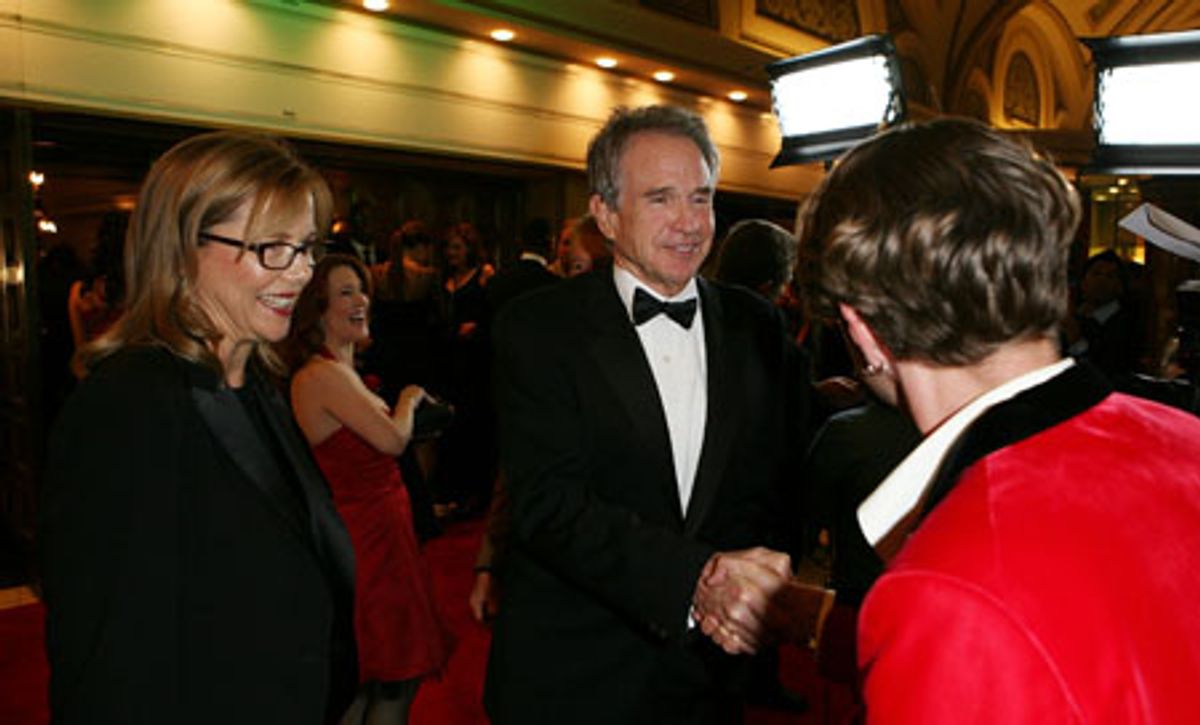 Annette Bening and husband Warren Beatty at 