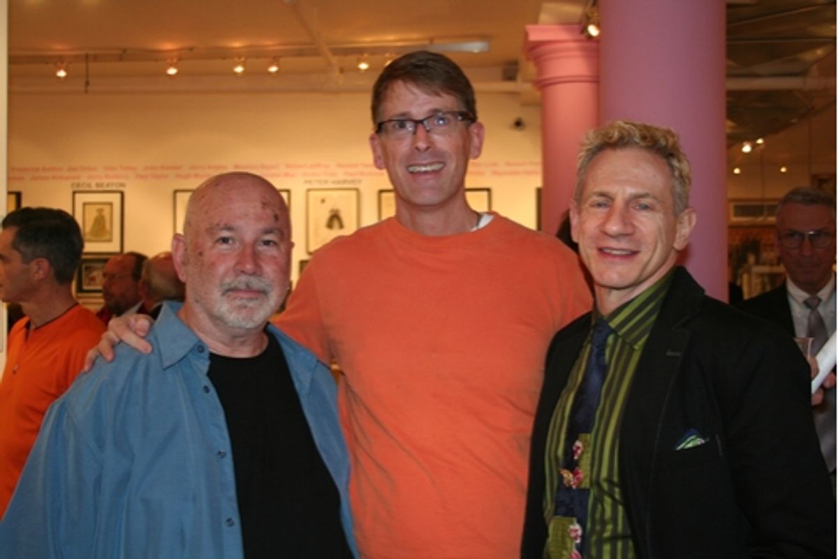 Wayne Snellen, Dick Scanlan and Rob Hugh Rosen at 