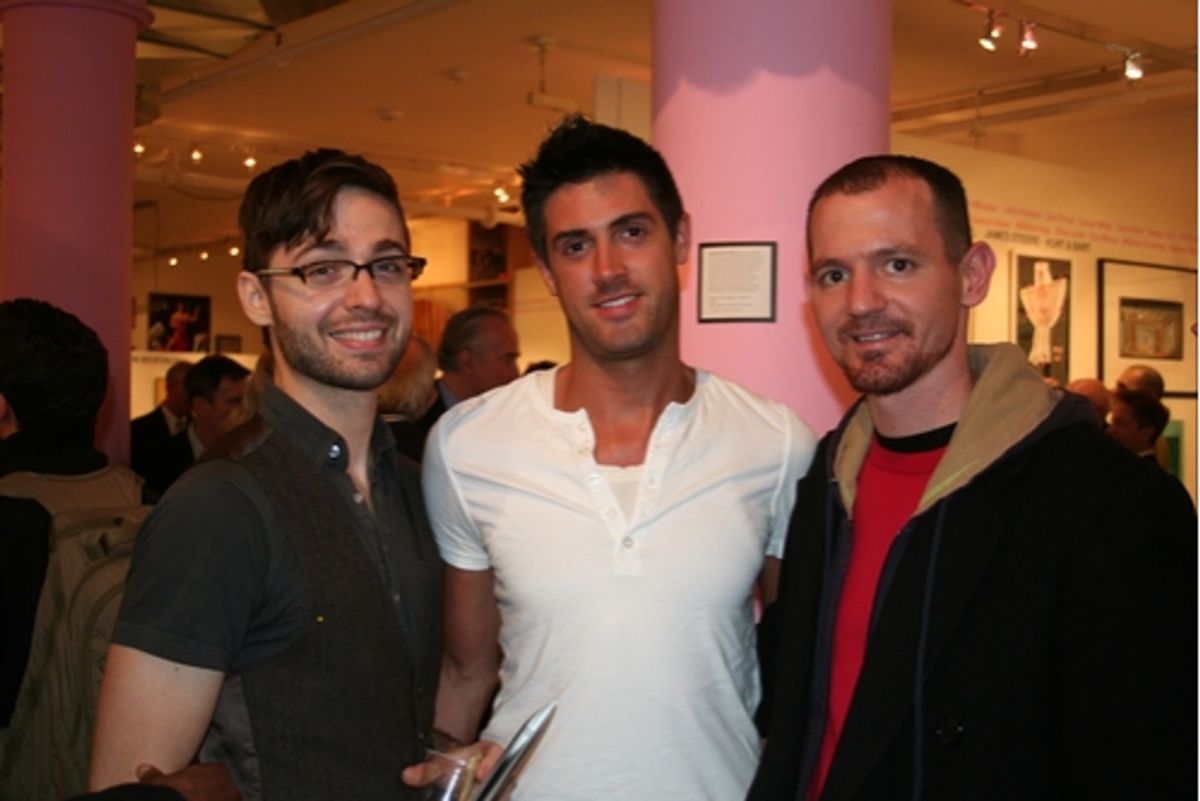Andy Jordan, TJ Greenway and Sam Hill at StageStruck The Magic of Theatre Design