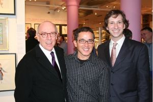 Set Designer Matt Crowley, Patrick Pacheco and Joshua Sherman Photo