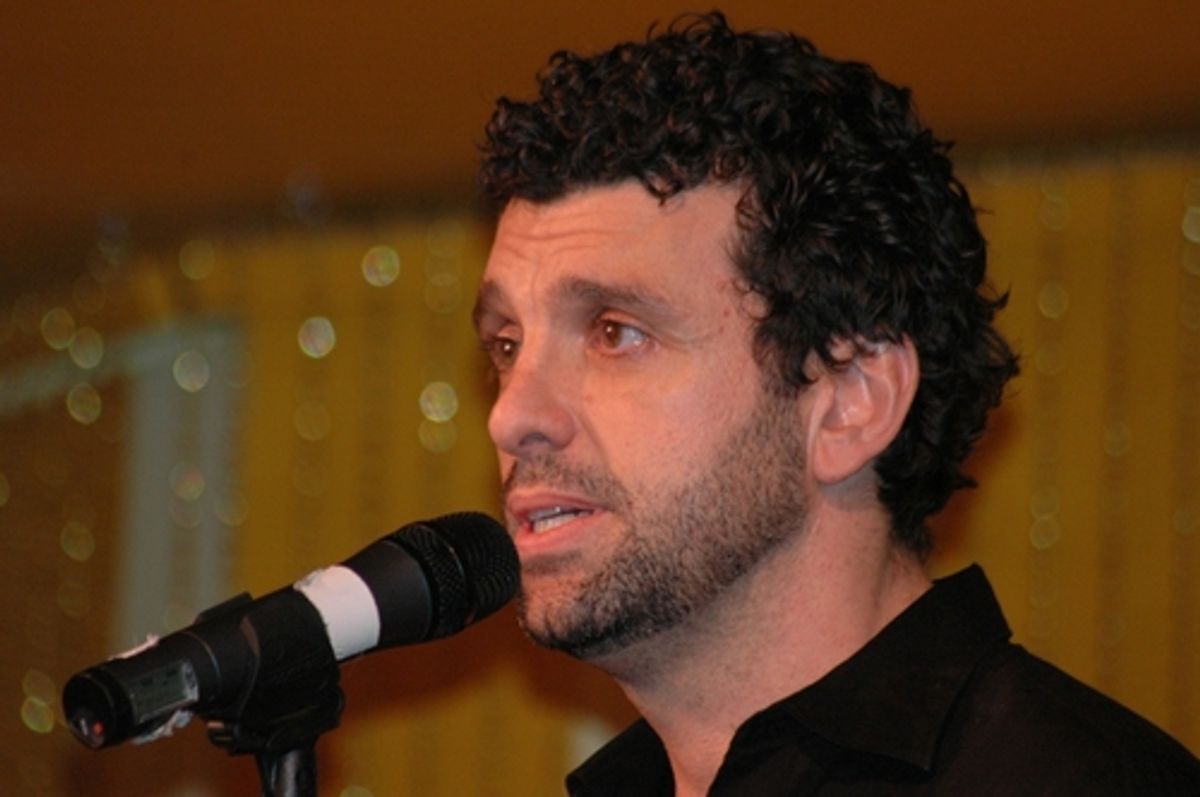 Bradley Dean sang 'Painting' inspired by Sonnet 102, written by William Finn and accompanied by Kevin Stites at 