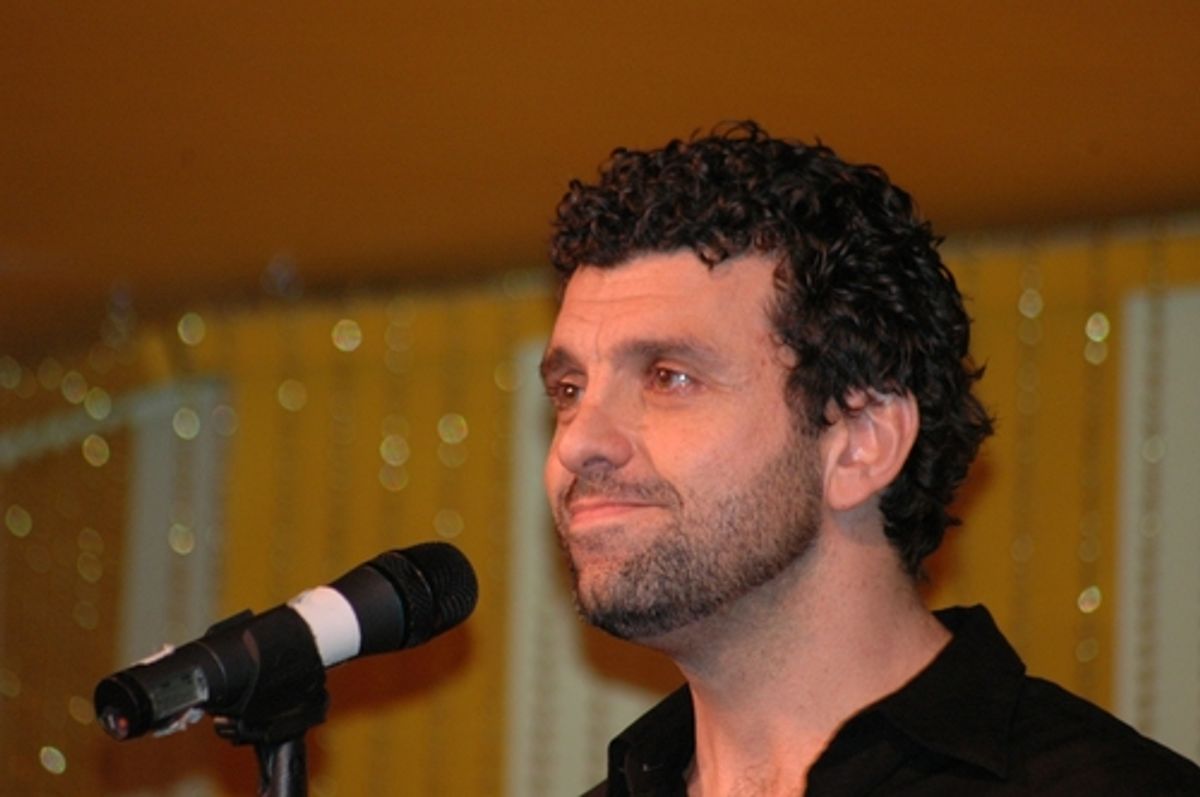 Bradley Dean sang 'Painting' inspired by Sonnet 102, written by William Finn and accompanied by Kevin Stites at 