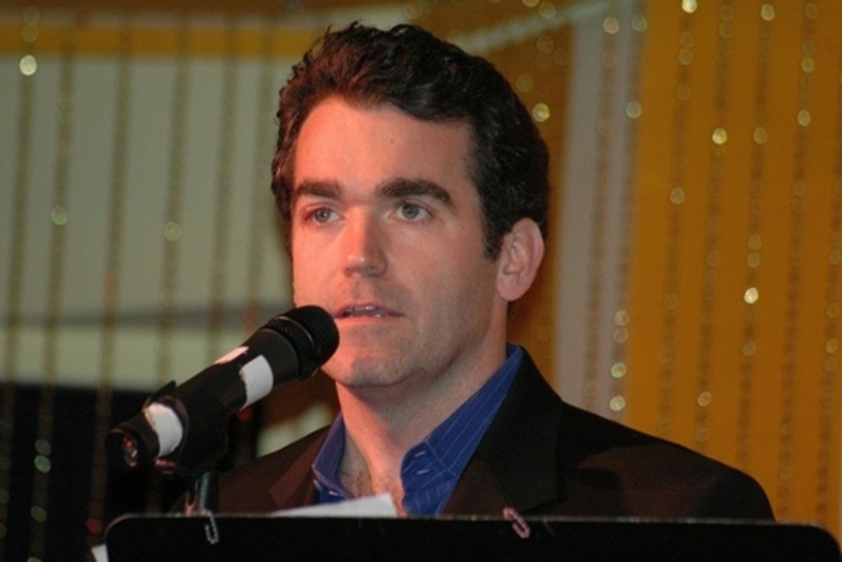 Brian D'Arcy James who sang 'XIII: The Lost Sonnet' by Tomm Kitt and Amanda Green accompanied by Kevin Stites at 