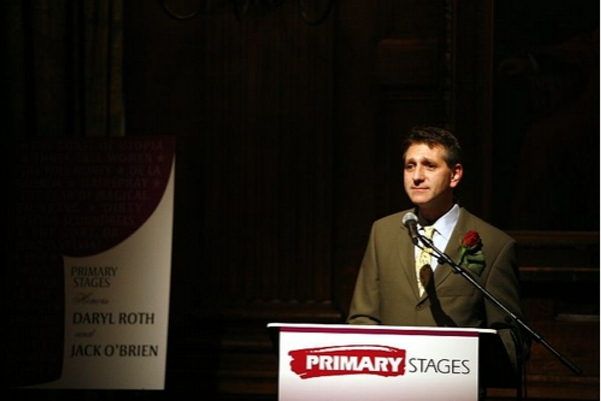 Elliot Fox at Primary Stages Gala Tributes Roth & O'Brien